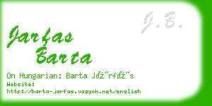 jarfas barta business card
